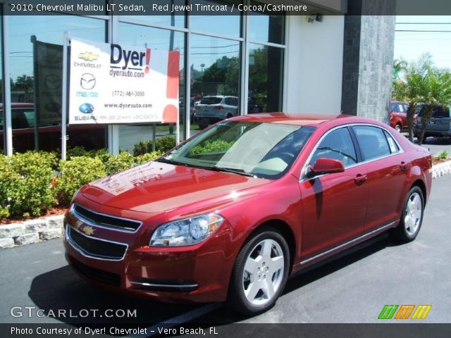 2010 Chevrolet Malibu LT Sedan in Red Jewel Tintcoat