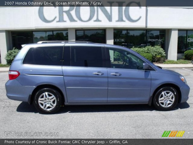 2007 Honda Odyssey EX-L in Ocean Mist Metallic