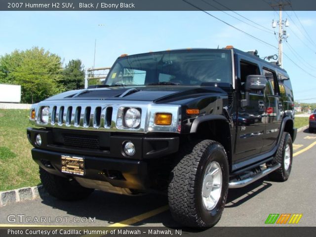 2007 Hummer H2 SUV in Black