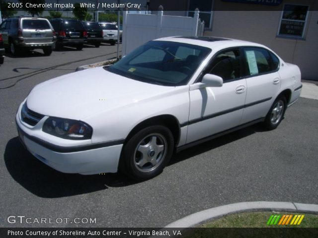 2005 Chevrolet Impala  in White