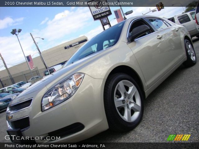 2010 Chevrolet Malibu LS Sedan in Gold Mist Metallic