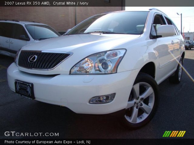 2007 Lexus RX 350 AWD in Crystal White
