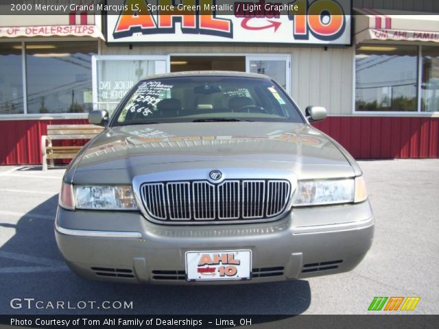 2000 Mercury Grand Marquis LS in Spruce Green Metallic