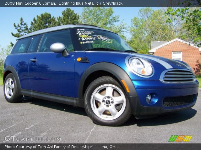 2008 Mini Cooper Clubman in Lightning Blue Metallic