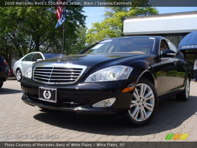 2009 Mercedes-Benz S 550 4Matic Sedan in Black