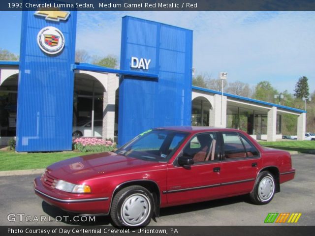 1992 Chevrolet Lumina Sedan in Medium Garnet Red Metallic