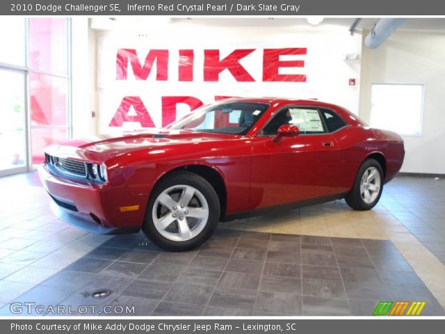 2010 Dodge Challenger SE in Inferno Red Crystal Pearl