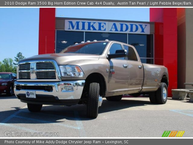 2010 Dodge Ram 3500 Big Horn Edition Crew Cab 4x4 Dually in Austin Tan Pearl