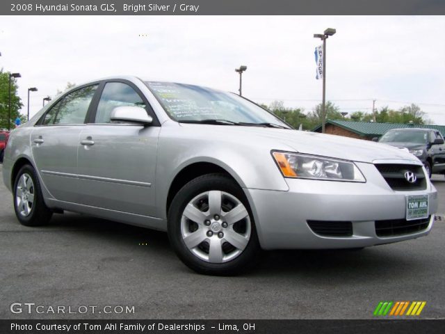 2008 Hyundai Sonata GLS in Bright Silver