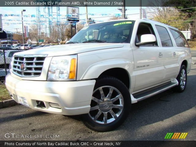 2005 Cadillac Escalade ESV Platinum AWD in White Diamond