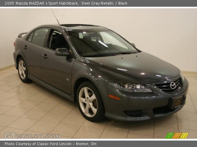 2005 Mazda MAZDA6 s Sport Hatchback in Steel Gray Metallic