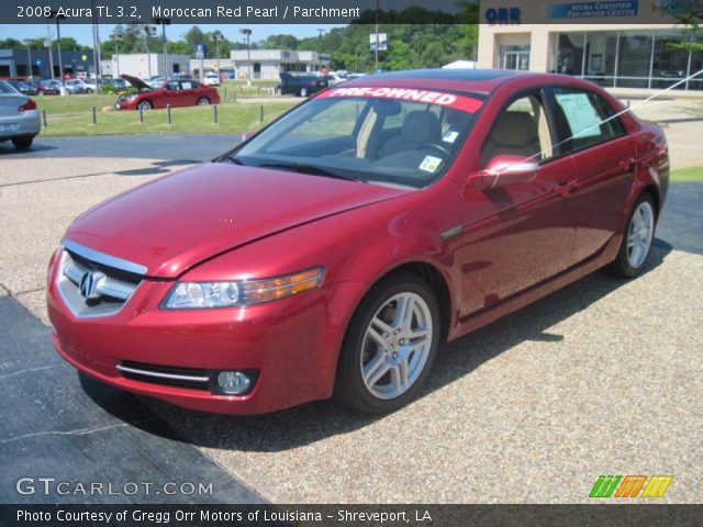 2008 Acura TL 3.2 in Moroccan Red Pearl