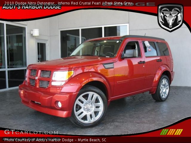 2010 Dodge Nitro Detonator in Inferno Red Crystal Pearl