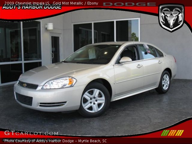 2009 Chevrolet Impala LS in Gold Mist Metallic