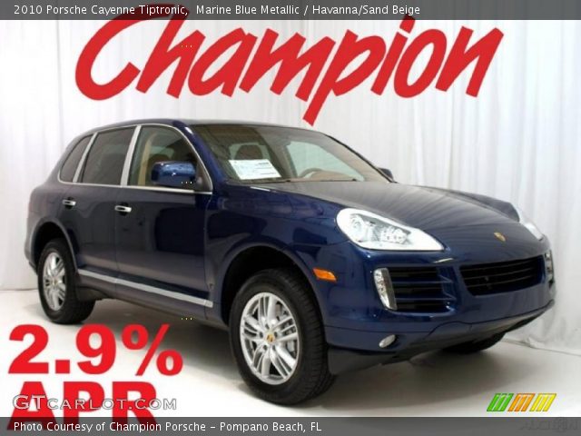 2010 Porsche Cayenne Tiptronic in Marine Blue Metallic