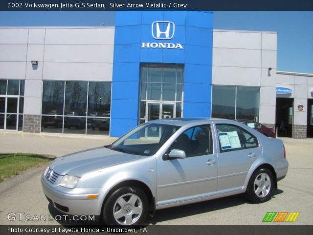 2002 Volkswagen Jetta GLS Sedan in Silver Arrow Metallic