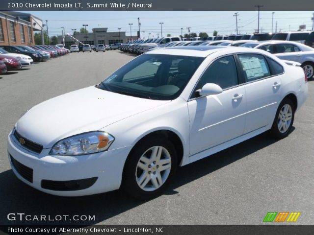 2010 Chevrolet Impala LT in Summit White