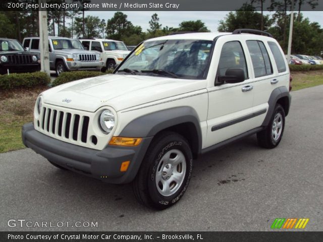 2006 Jeep Liberty Sport in Stone White