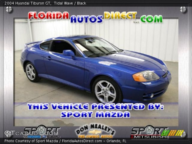2004 Hyundai Tiburon GT in Tidal Wave
