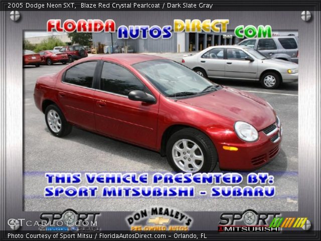 2005 Dodge Neon SXT in Blaze Red Crystal Pearlcoat