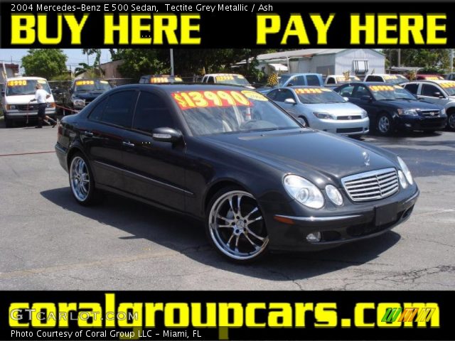 2004 Mercedes-Benz E 500 Sedan in Tectite Grey Metallic