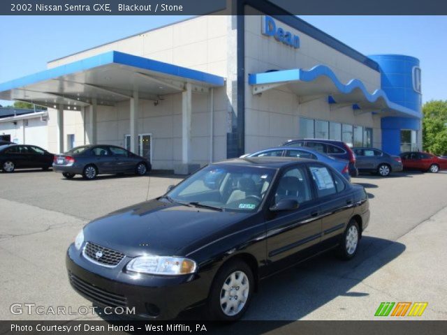 2002 Nissan Sentra GXE in Blackout