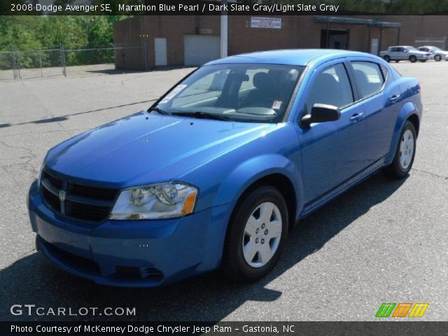 2008 Dodge Avenger SE in Marathon Blue Pearl