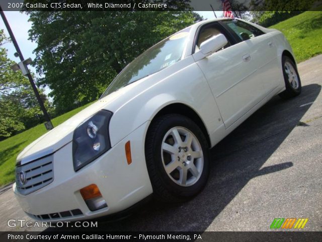 2007 Cadillac CTS Sedan in White Diamond
