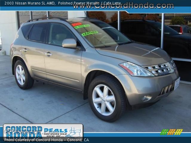 2003 Nissan Murano SL AWD in Polished Pewter Metallic