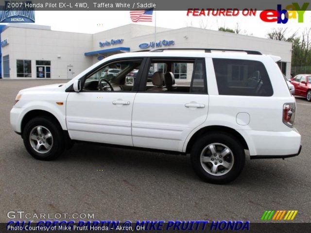 2007 Honda Pilot EX-L 4WD in Taffeta White