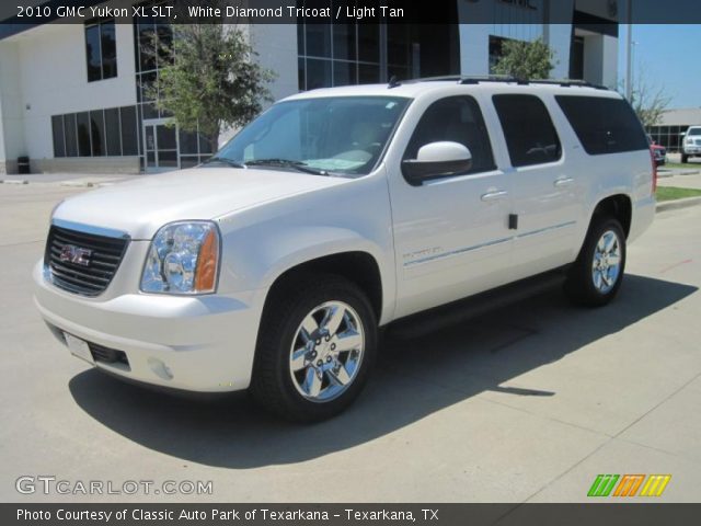 2010 GMC Yukon XL SLT in White Diamond Tricoat