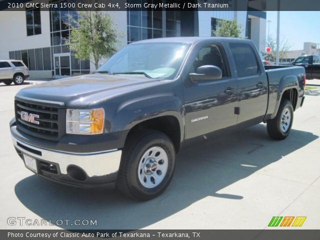 2010 GMC Sierra 1500 Crew Cab 4x4 in Storm Gray Metallic