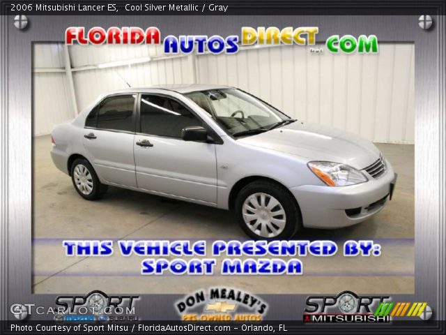 2006 Mitsubishi Lancer ES in Cool Silver Metallic