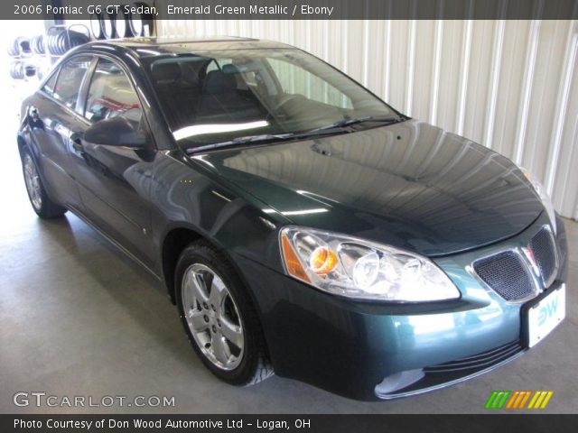 2006 Pontiac G6 GT Sedan in Emerald Green Metallic