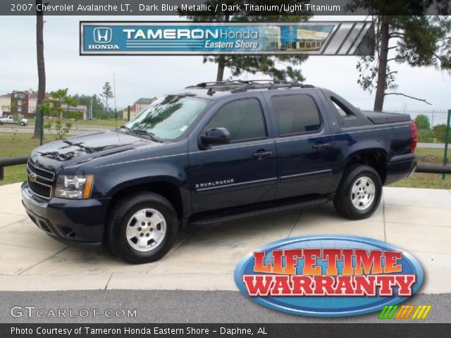 2007 Chevrolet Avalanche LT in Dark Blue Metallic