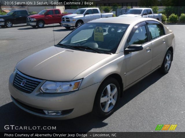 2006 Saturn ION 3 Sedan in Golden Cashmere