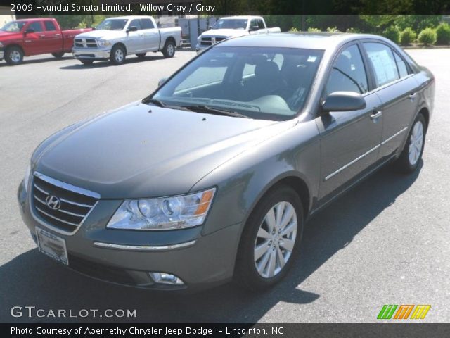 2009 Hyundai Sonata Limited in Willow Gray