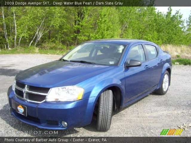 2009 Dodge Avenger SXT in Deep Water Blue Pearl