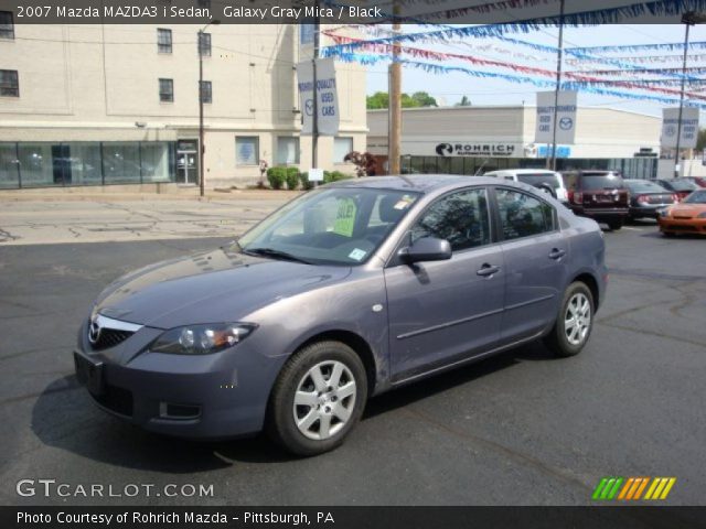 2007 Mazda MAZDA3 i Sedan in Galaxy Gray Mica
