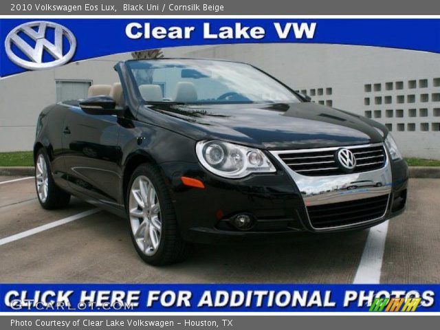 2010 Volkswagen Eos Lux in Black Uni