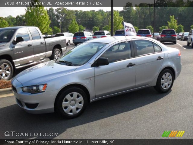 2008 Mitsubishi Lancer DE in Apex Silver Metallic