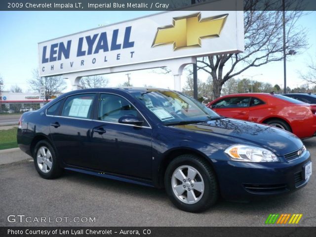 2009 Chevrolet Impala LT in Imperial Blue Metallic