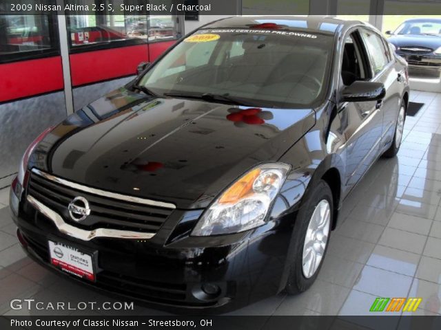 2009 Nissan Altima 2.5 S in Super Black