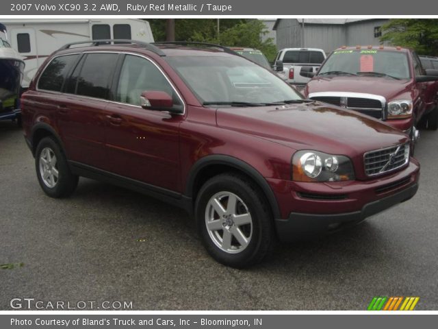 2007 Volvo XC90 3.2 AWD in Ruby Red Metallic