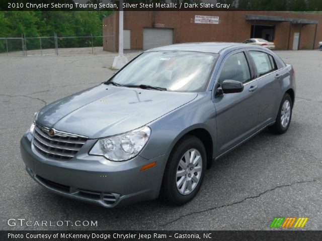 2010 Chrysler Sebring Touring Sedan in Silver Steel Metallic