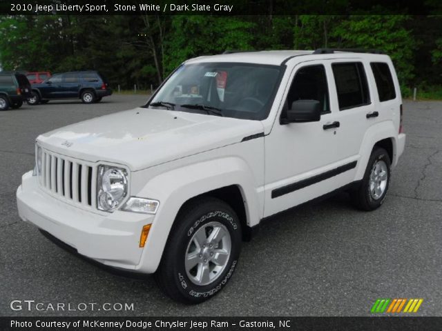 2010 Jeep Liberty Sport in Stone White