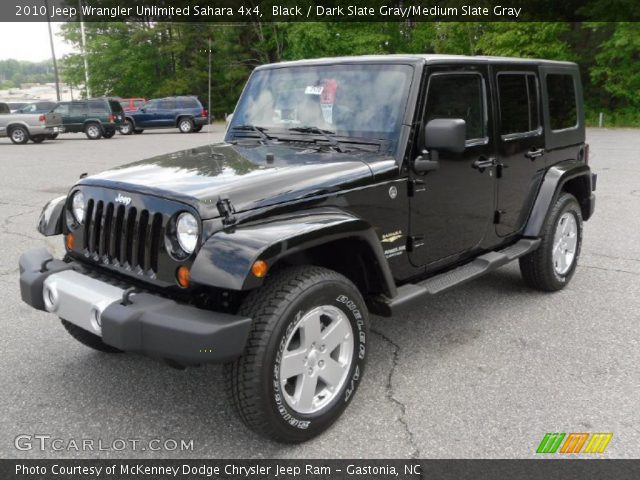 2010 Jeep Wrangler Unlimited Sahara 4x4 in Black