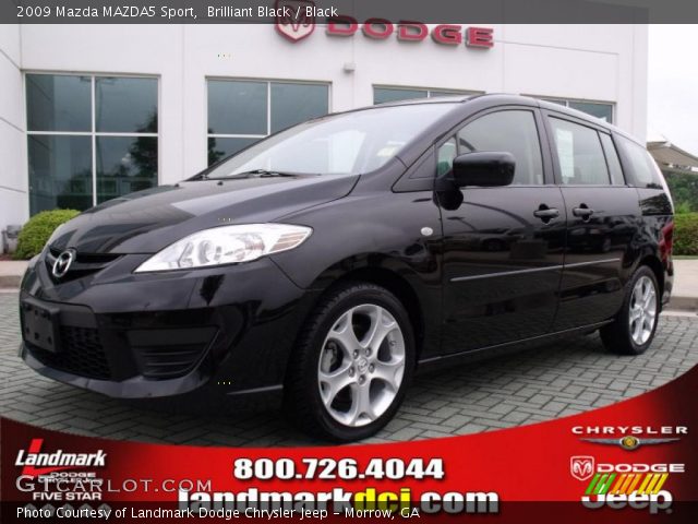 2009 Mazda MAZDA5 Sport in Brilliant Black