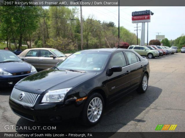 2007 Mercury Milan V6 Premier AWD in Black Ebony