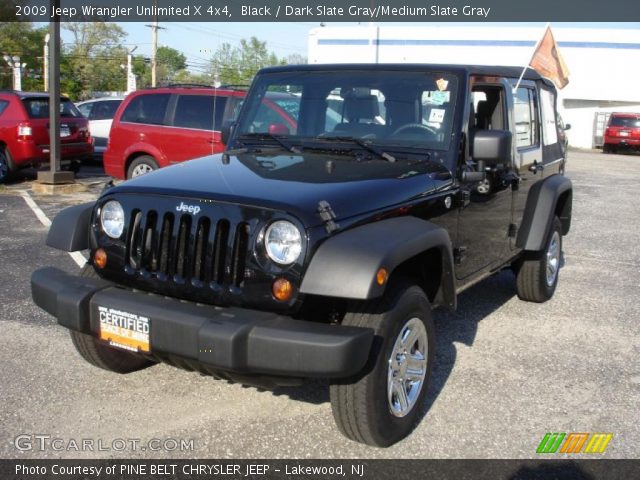2009 Jeep Wrangler Unlimited X 4x4 in Black